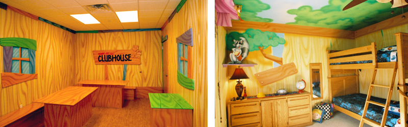 kids clubhouse inside